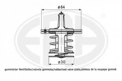 WILMINK GROUP wg1492985 -  Термостат, охлаждающая жидкость